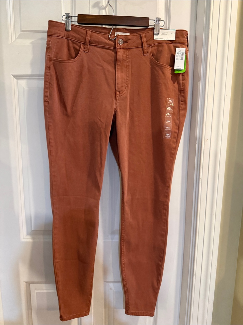 Maurices Women's Rust-Colored Skinny Jeans